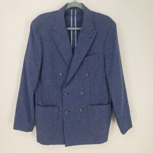 Joseph Abboud Slim Fit Double Breasted Sports Coat Blazer